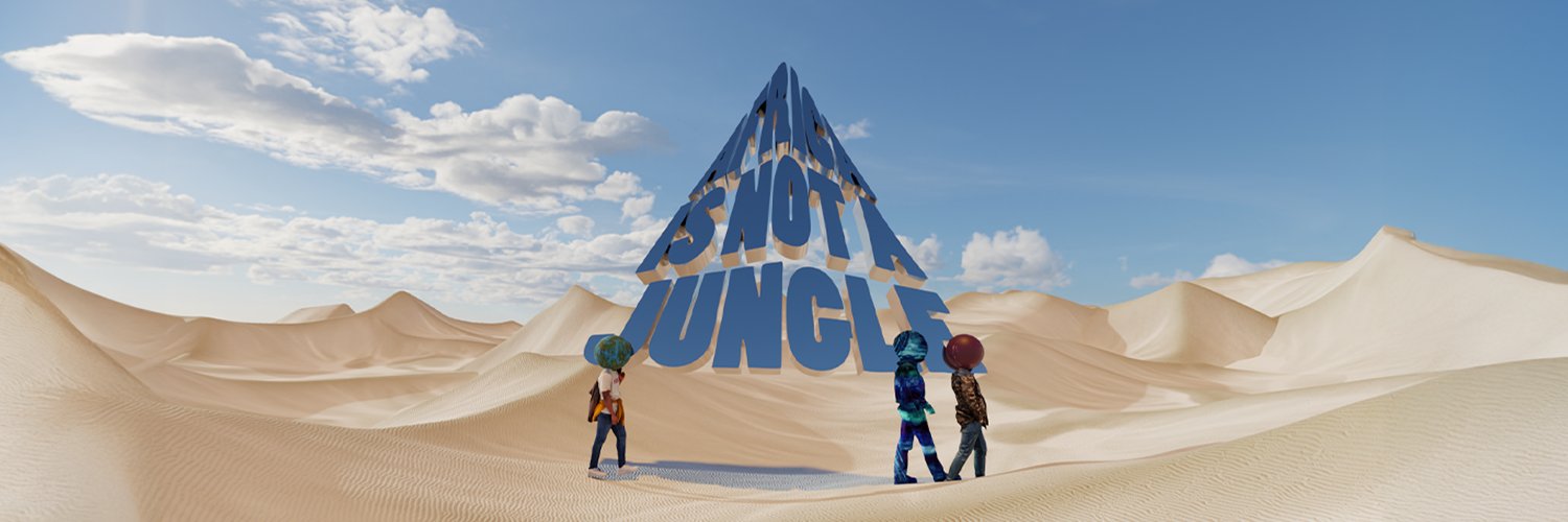 Africa Is Not A Jungle banner