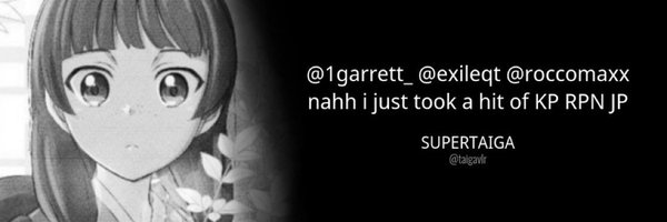 1garrett_ Profile Banner