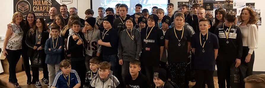 Holmes Chapel Boxing Club banner