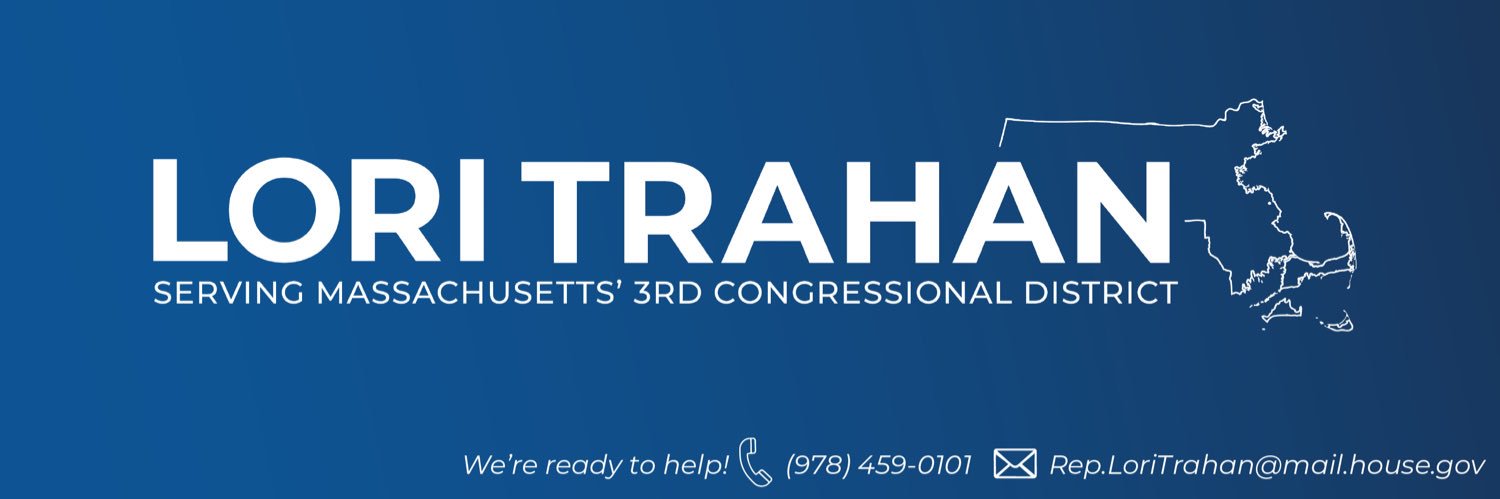 Lori Trahan's banner