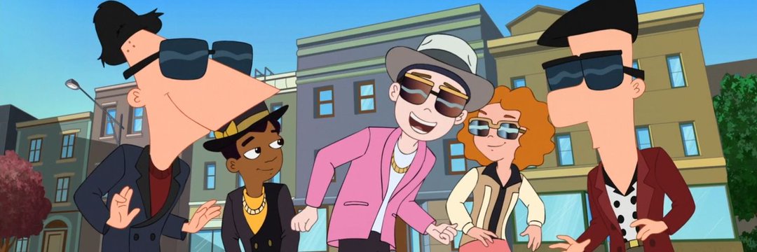 out of context Milo Murphy's Law's banner