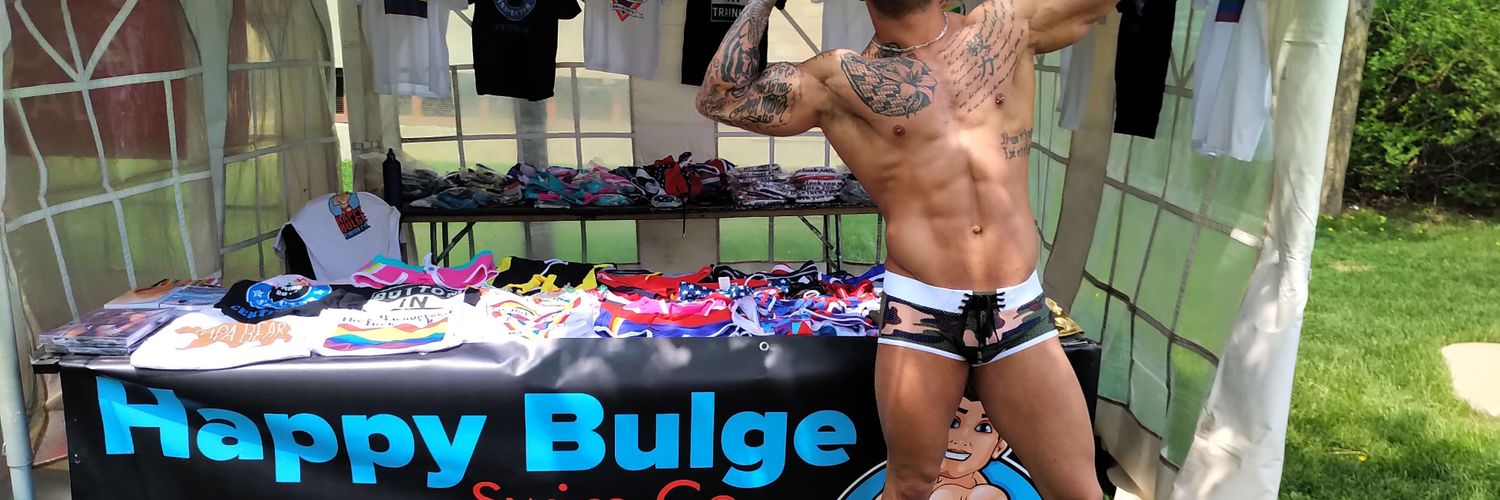 Happy Bulge Swim Co. banner