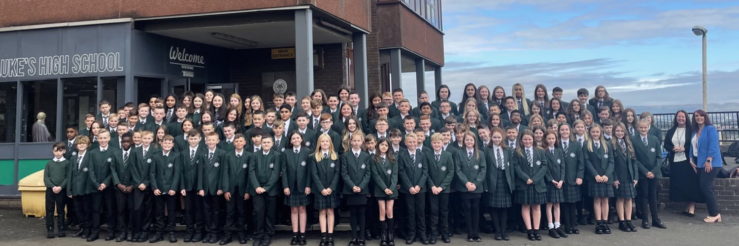 St Luke’s High School banner