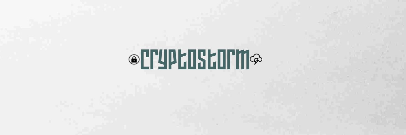 ‍ ‍‍‍ᓭ cryptostorm ᓯ banner