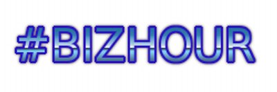 Add #BizHour to Every Business Post Today banner