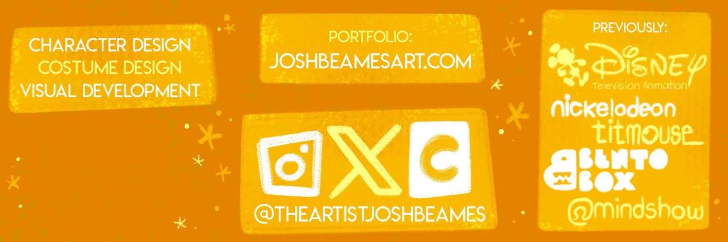 the artist josh beames | looking for work! banner
