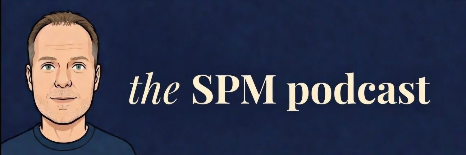 the SPM podcast banner