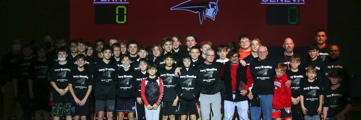 Perry Wrestling banner