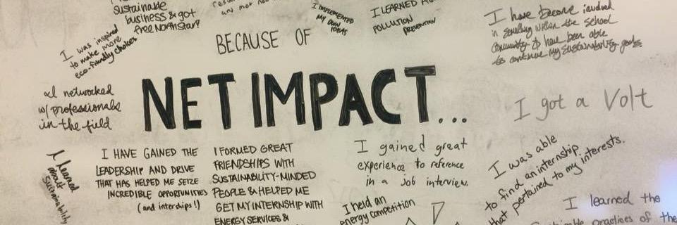 Net Impact Undergrad banner