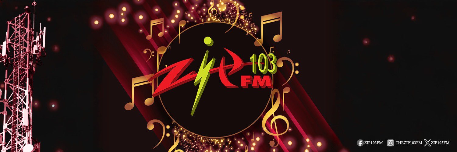 Official Zip 103FM banner