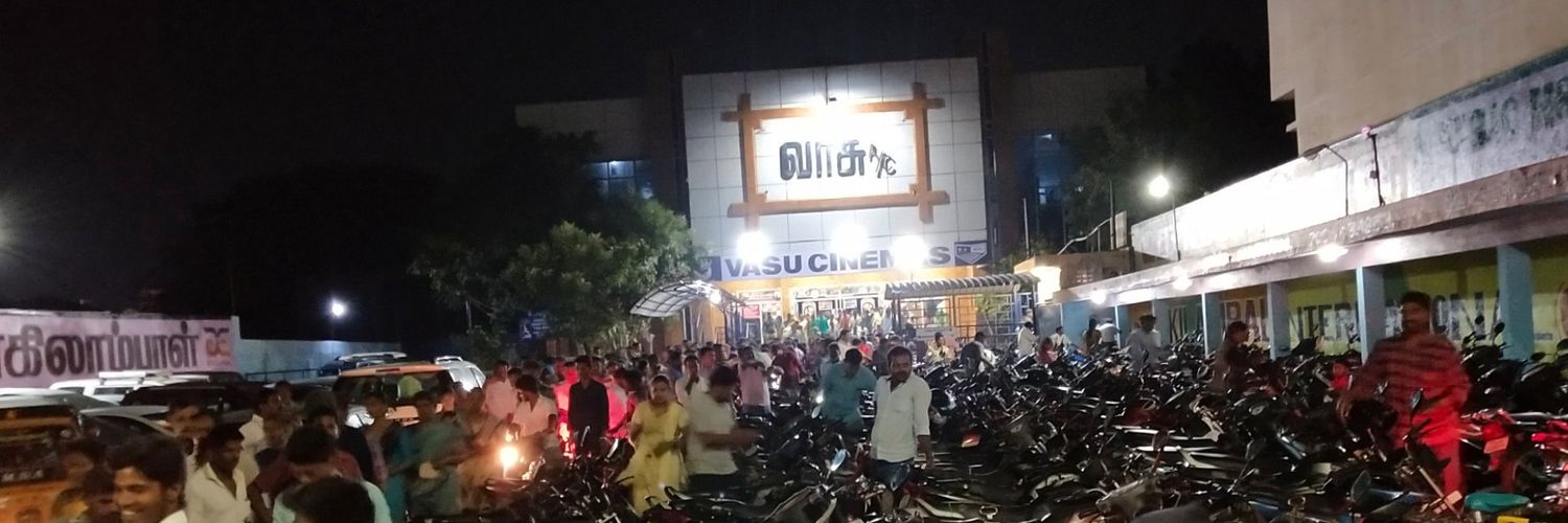 Vasu Cinemas's banner