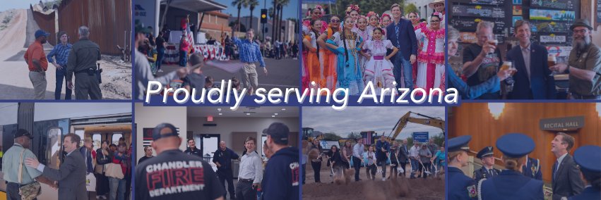 Rep. Greg Stanton's banner