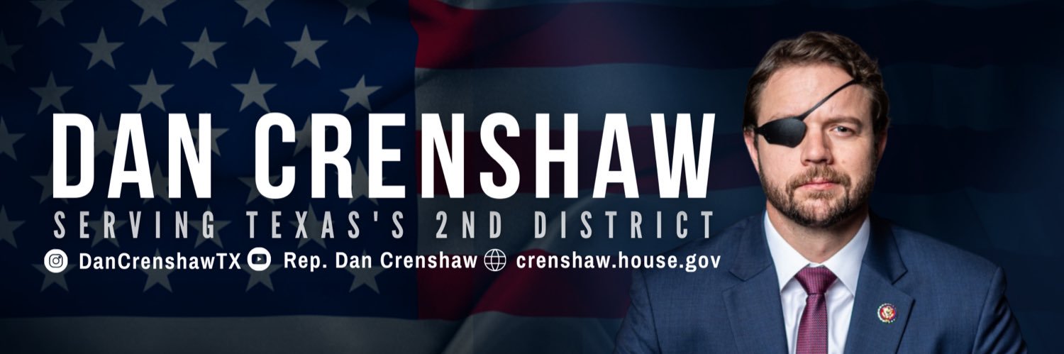 Rep. Dan Crenshaw's banner