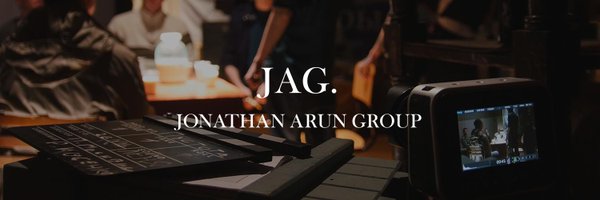 Jonathan Arun Group (JAG.) Profile Banner