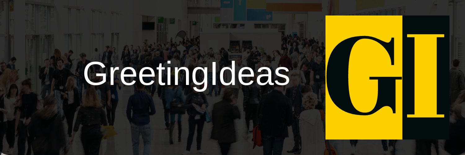 Greeting Ideas banner
