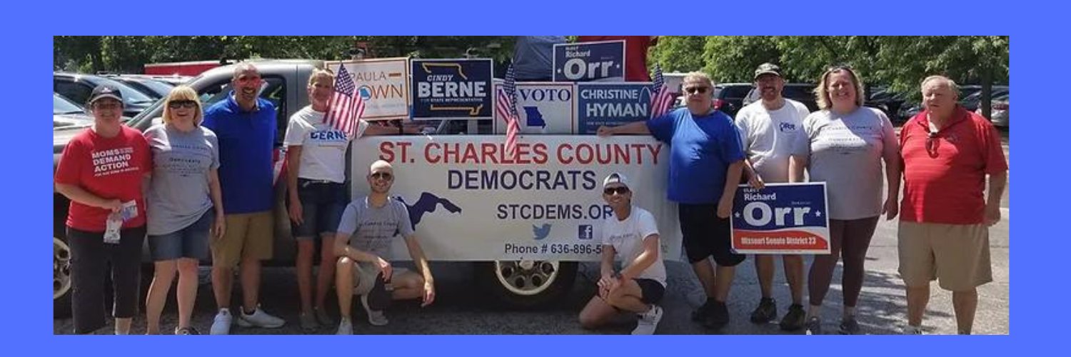 St. Charles County Democrats banner