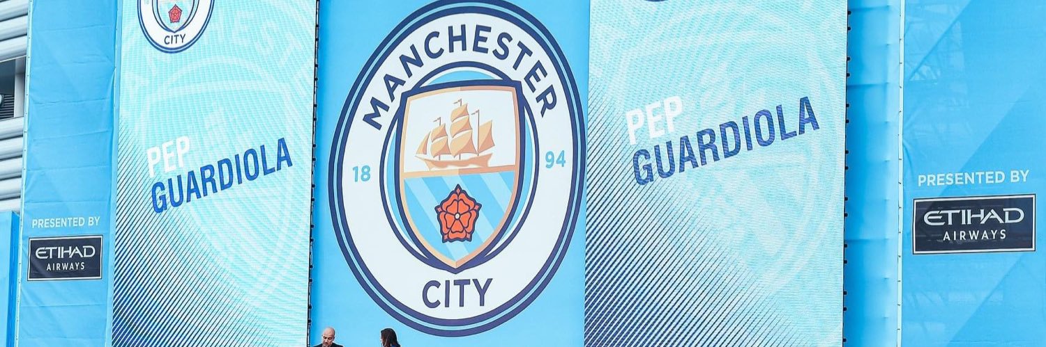 Striking Viking X MCFC banner