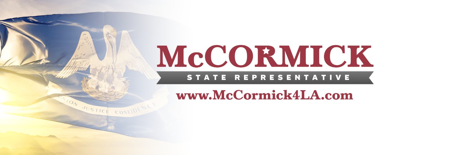 State Representative Danny McCormick banner
