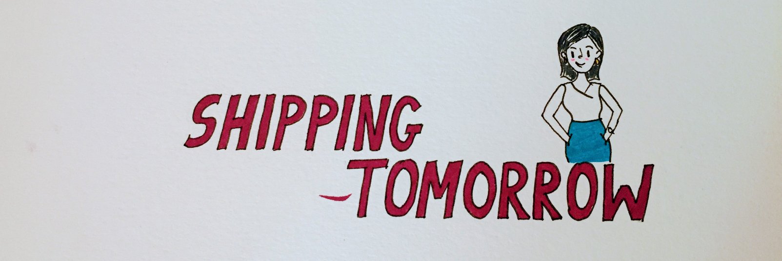 Shipping Tomorrow 🚀 banner