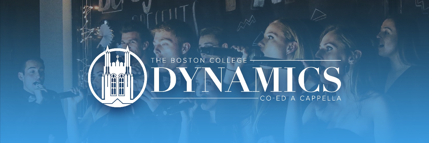 The Boston College Dynamics banner