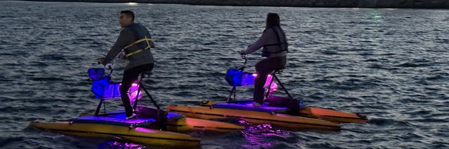 Long Beach Waterbikes banner