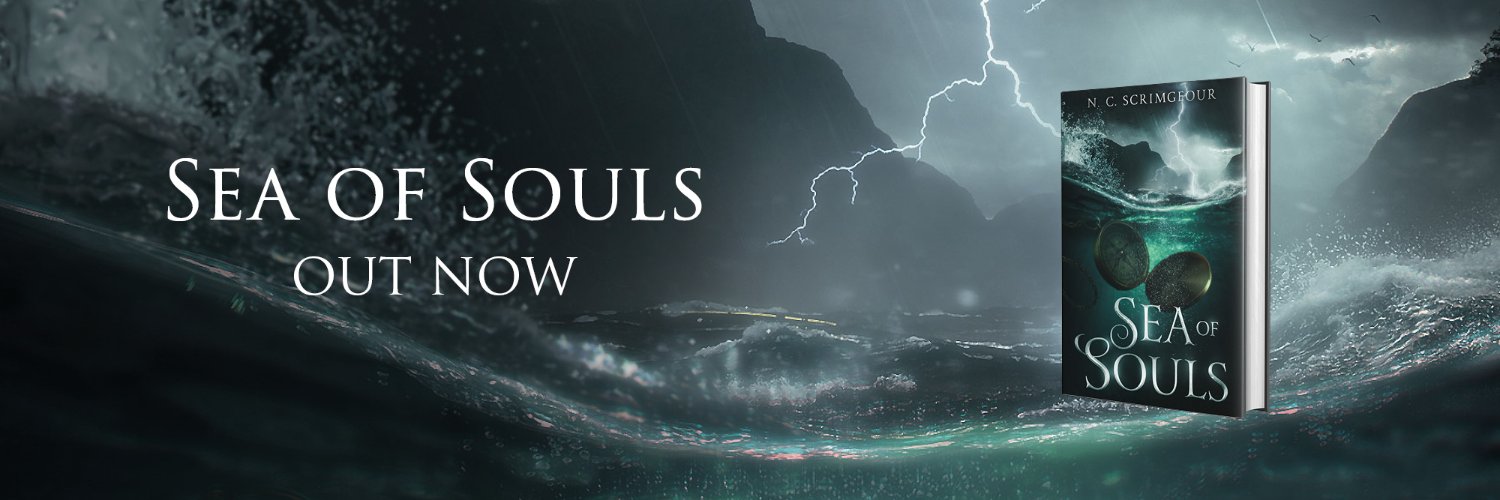 N. C. Scrimgeour 📚 Sea of Souls / Waystations's banner
