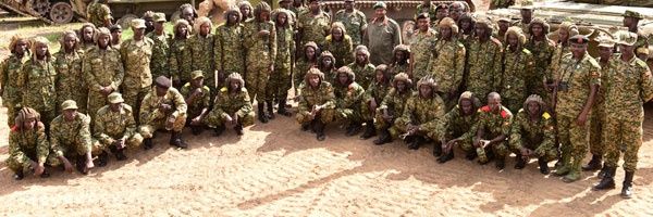 THE UPDF ARMY banner