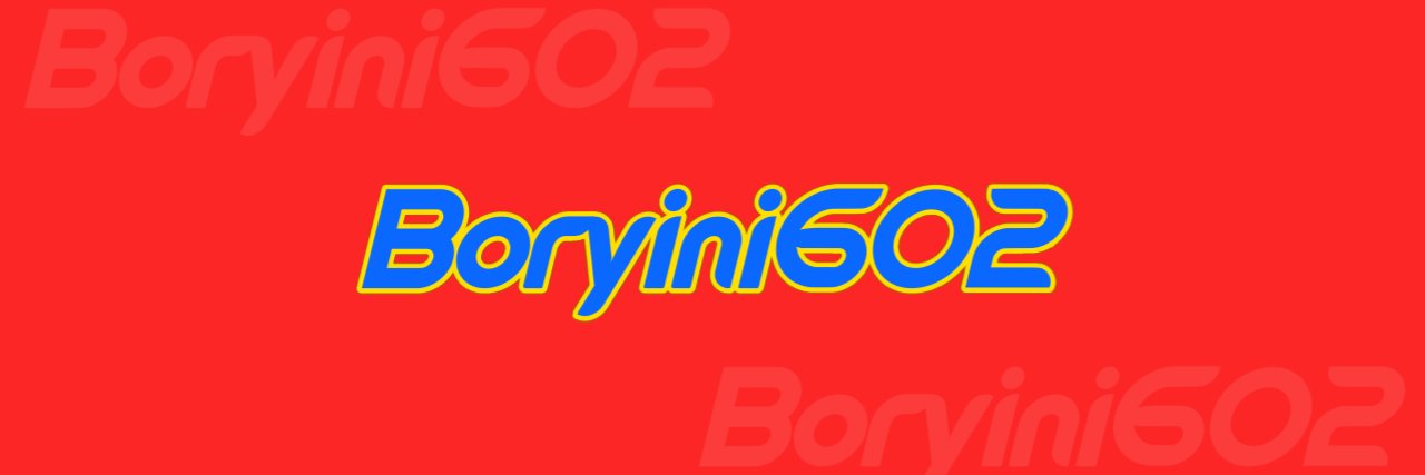 𝘽𝙤𝙧𝙮𝙞𝙣𝙞💖 banner