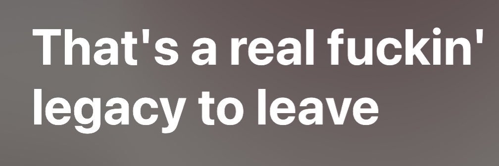 Fuckin’ Legacy (taylors version) banner