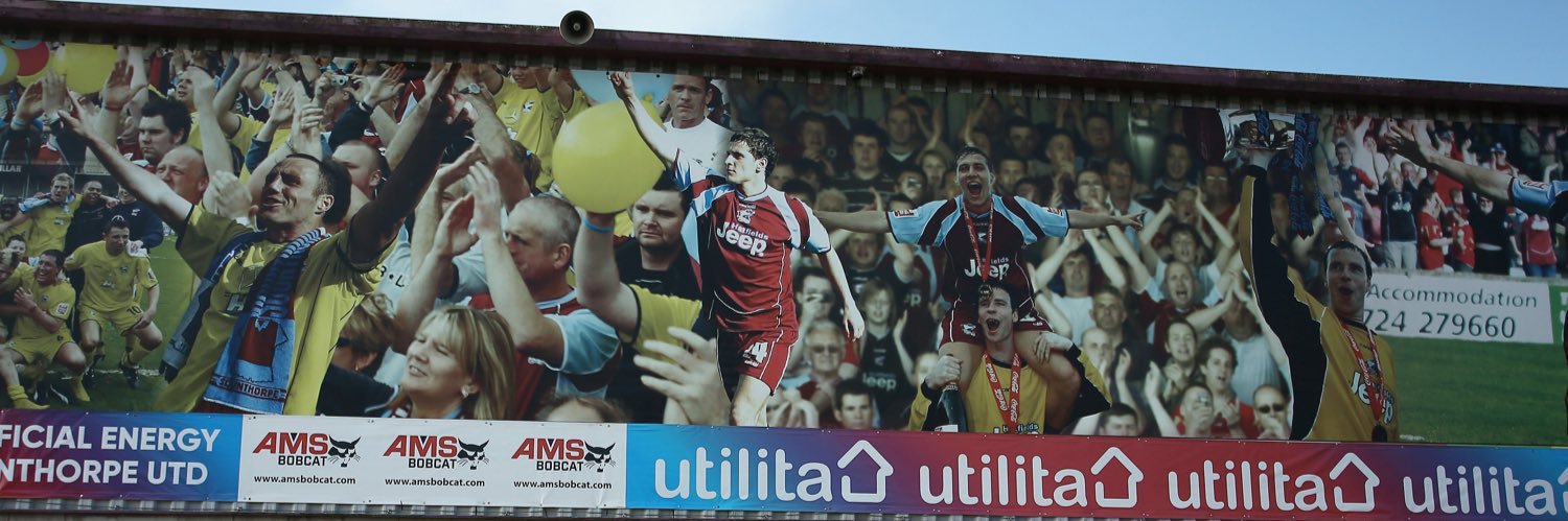 Scunthorpe United Former Players' Association banner