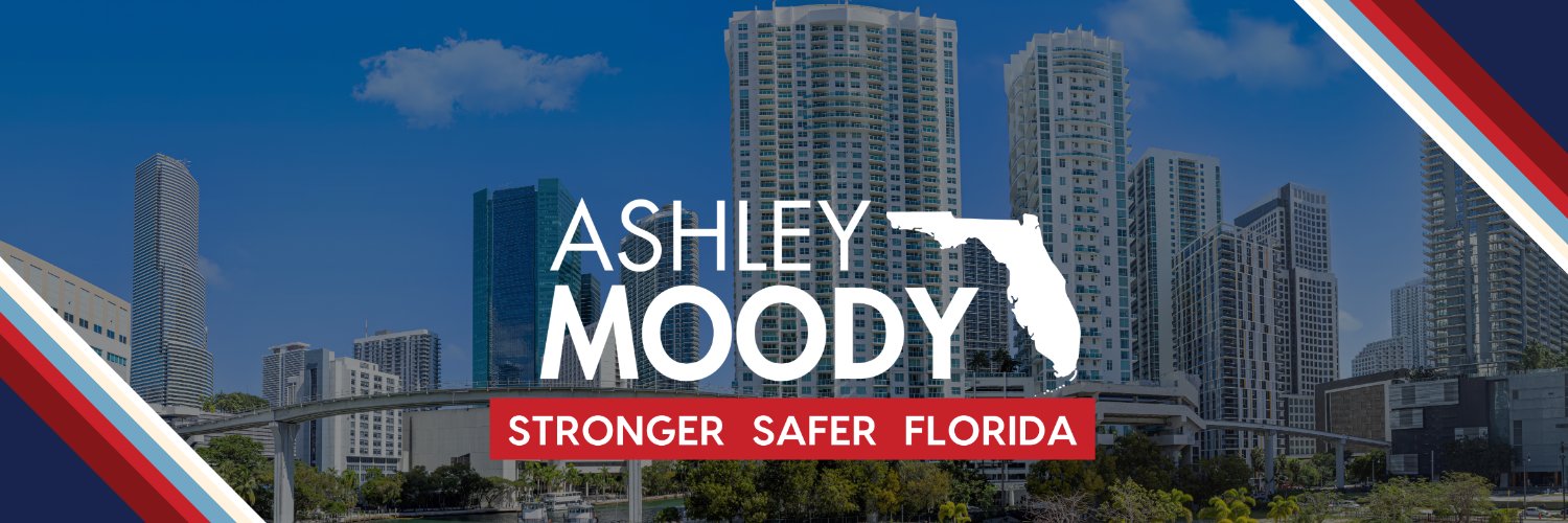 Senator Ashley Moody's banner
