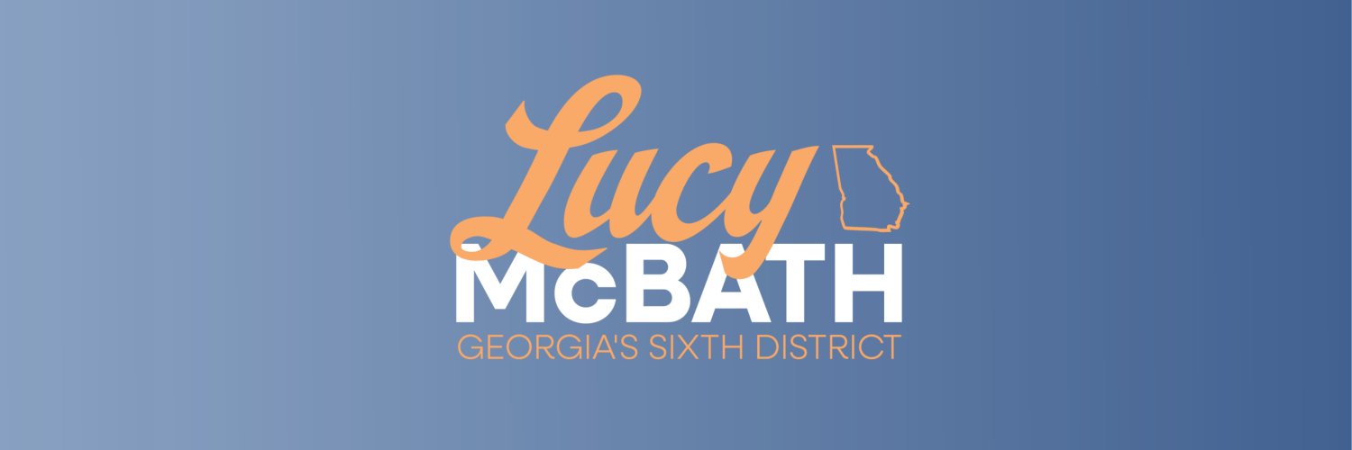 Rep. Lucy McBath's banner