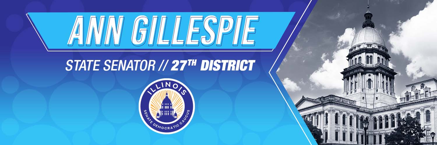 Senator Ann Gillespie banner