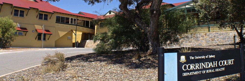 Broken Hill University Department of Rural Health banner