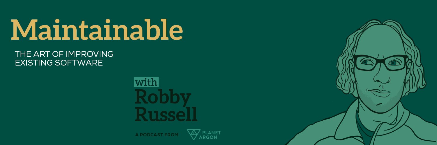 Maintainable Software Podcast banner