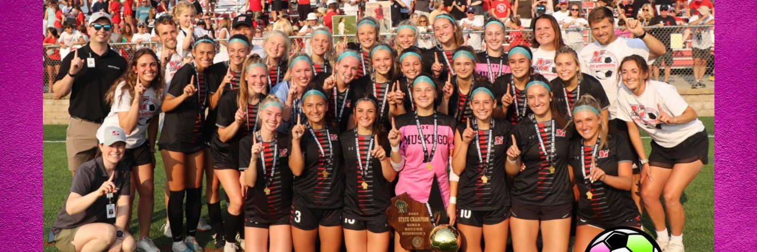 Muskego Girls Soccer's banner
