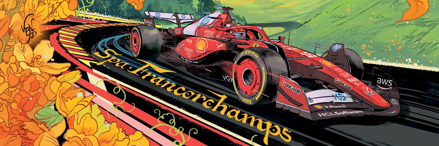 Scuderia Ferrari HP's banner