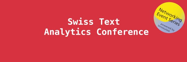 SwissTextConf Profile Banner