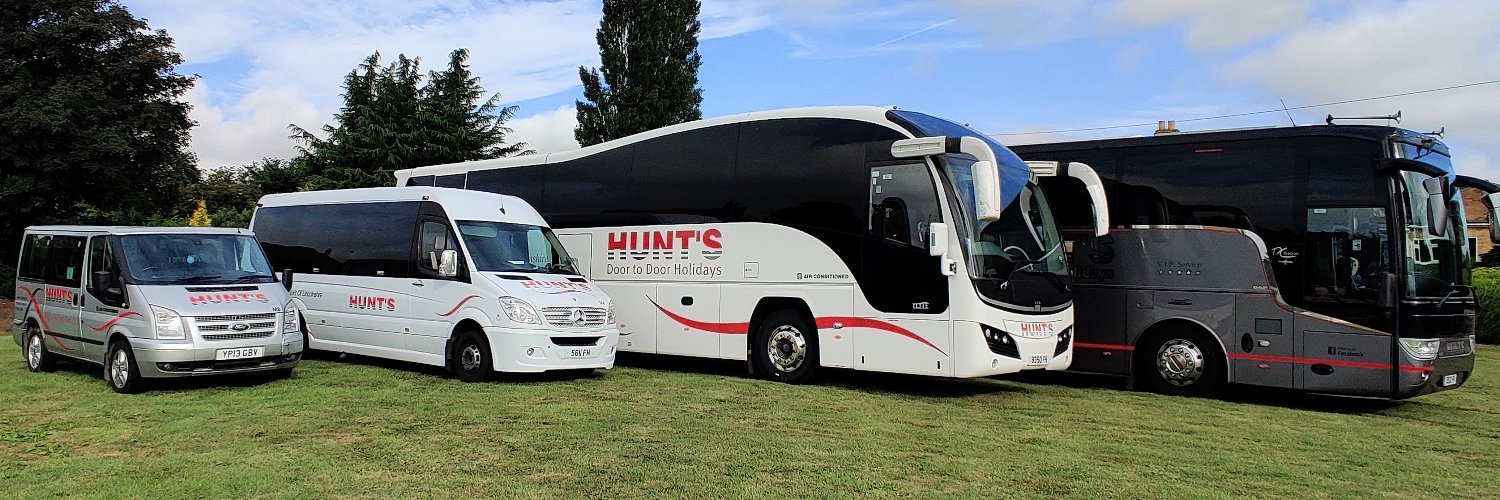 Hunts Coaches banner