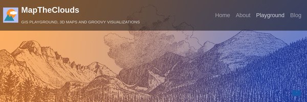 maptheclouds Profile Banner