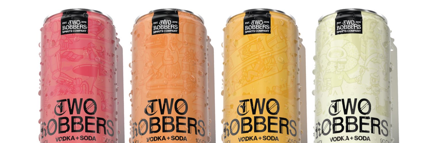 Two Robbers Spirits Co. banner