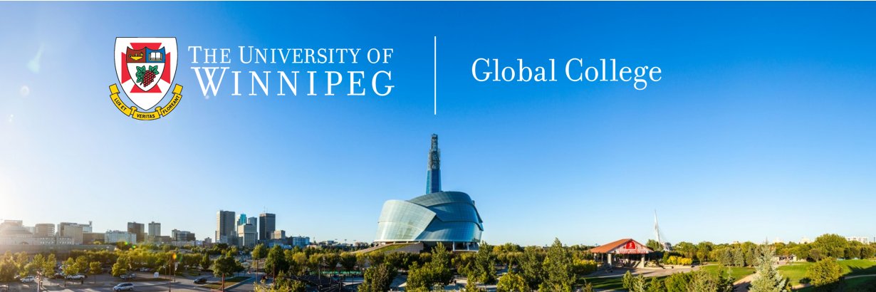 UWinnipeg Global College banner