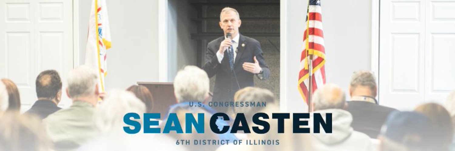 Rep. Sean Casten Profile Banner