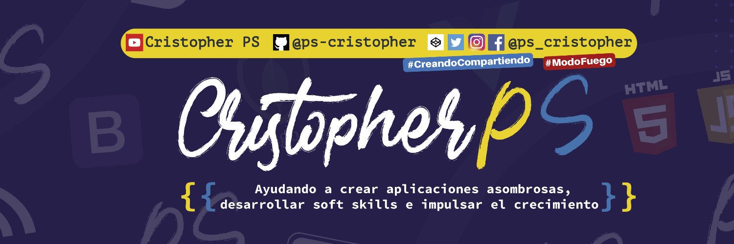 {{ Cristopher_PS }} banner