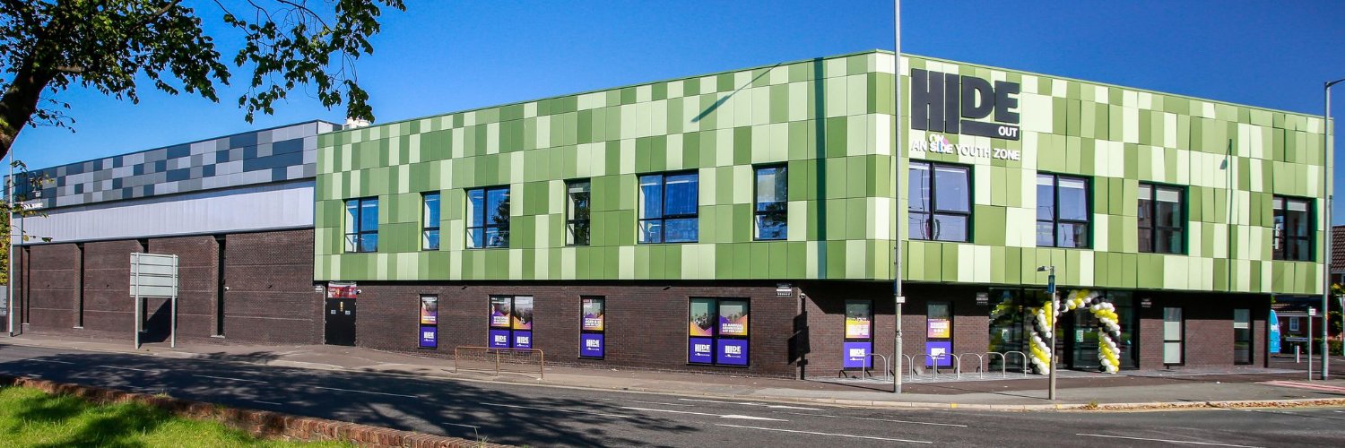 HideOut Youth Zone banner