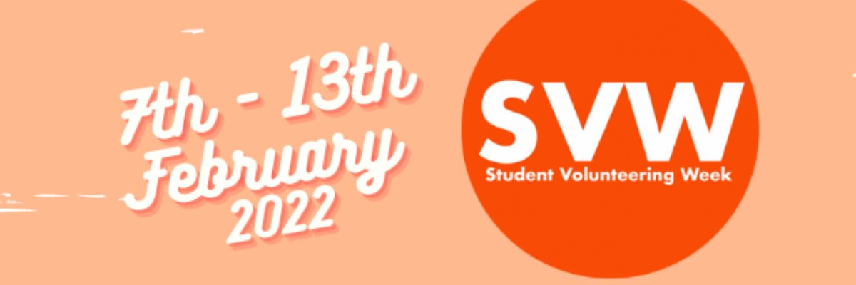 Student Volunteering Week banner