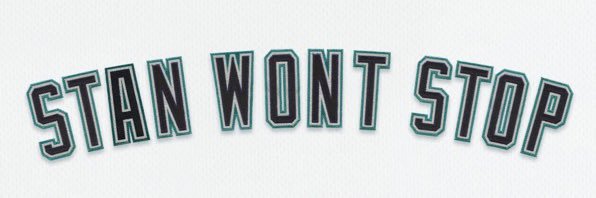 Stan Won't Stop banner