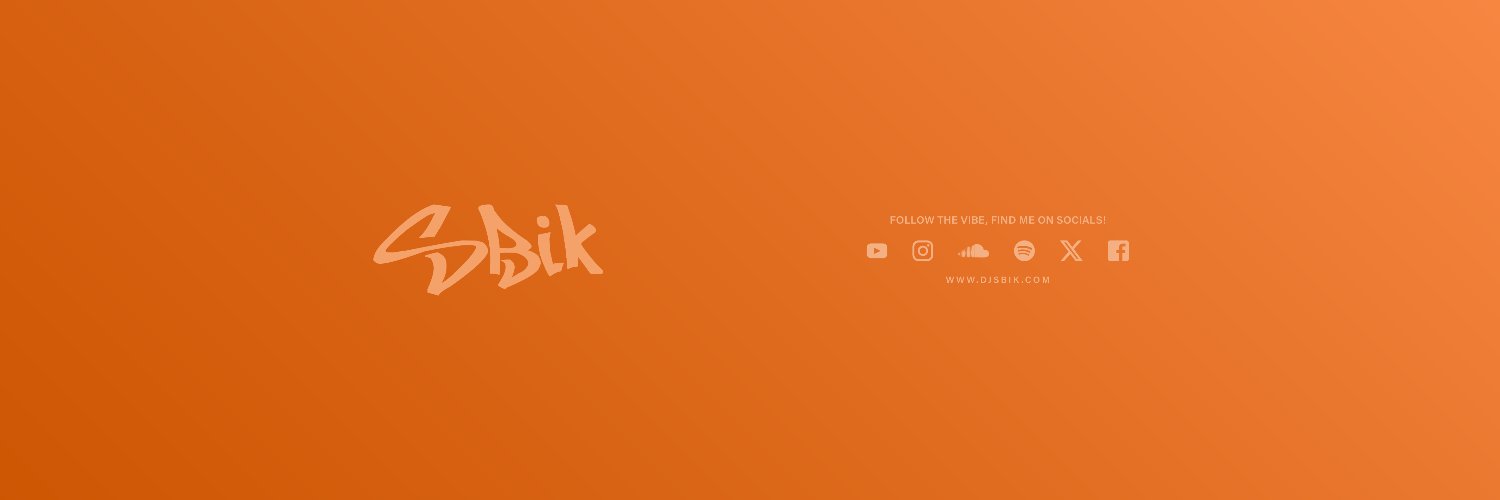 DJSbik's profile banner image