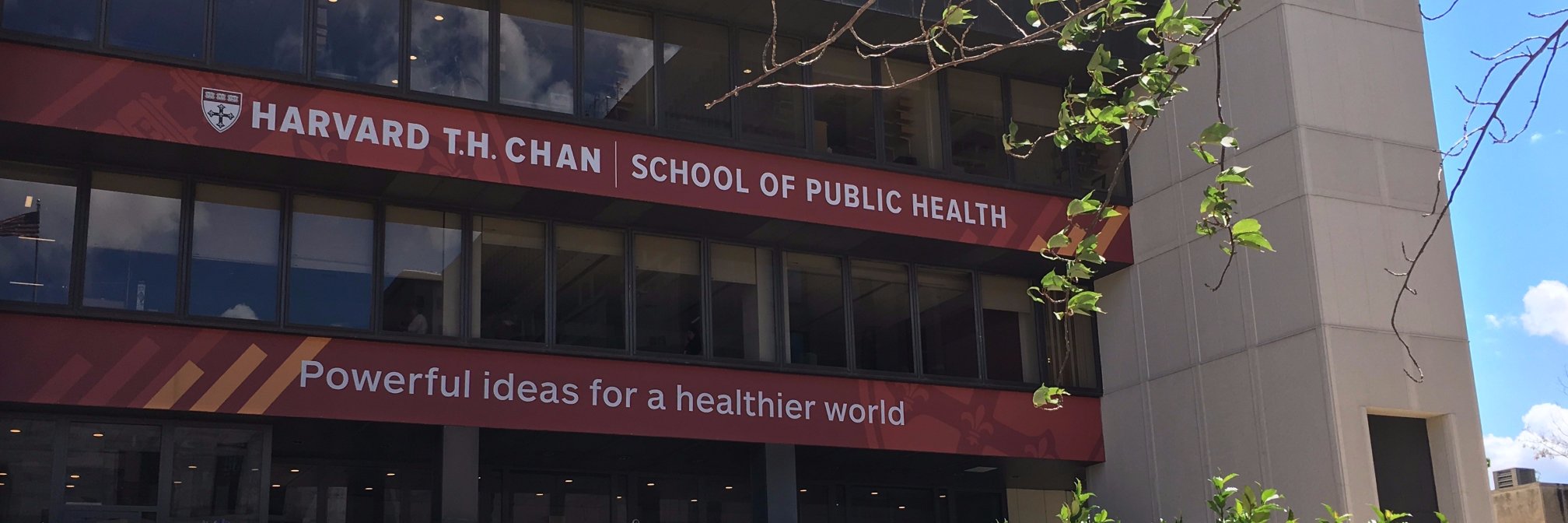 Harvard Chan Executive and Continuing Education banner
