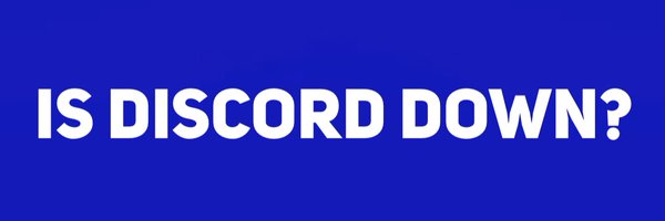 IsDiscordDown Profile Banner